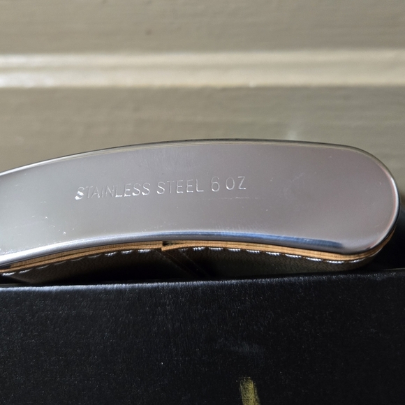 Trump National Charlotte 2022 Men's Member-Guest Stainless Steel 6oz Flask NIB - Picture 5 of 6